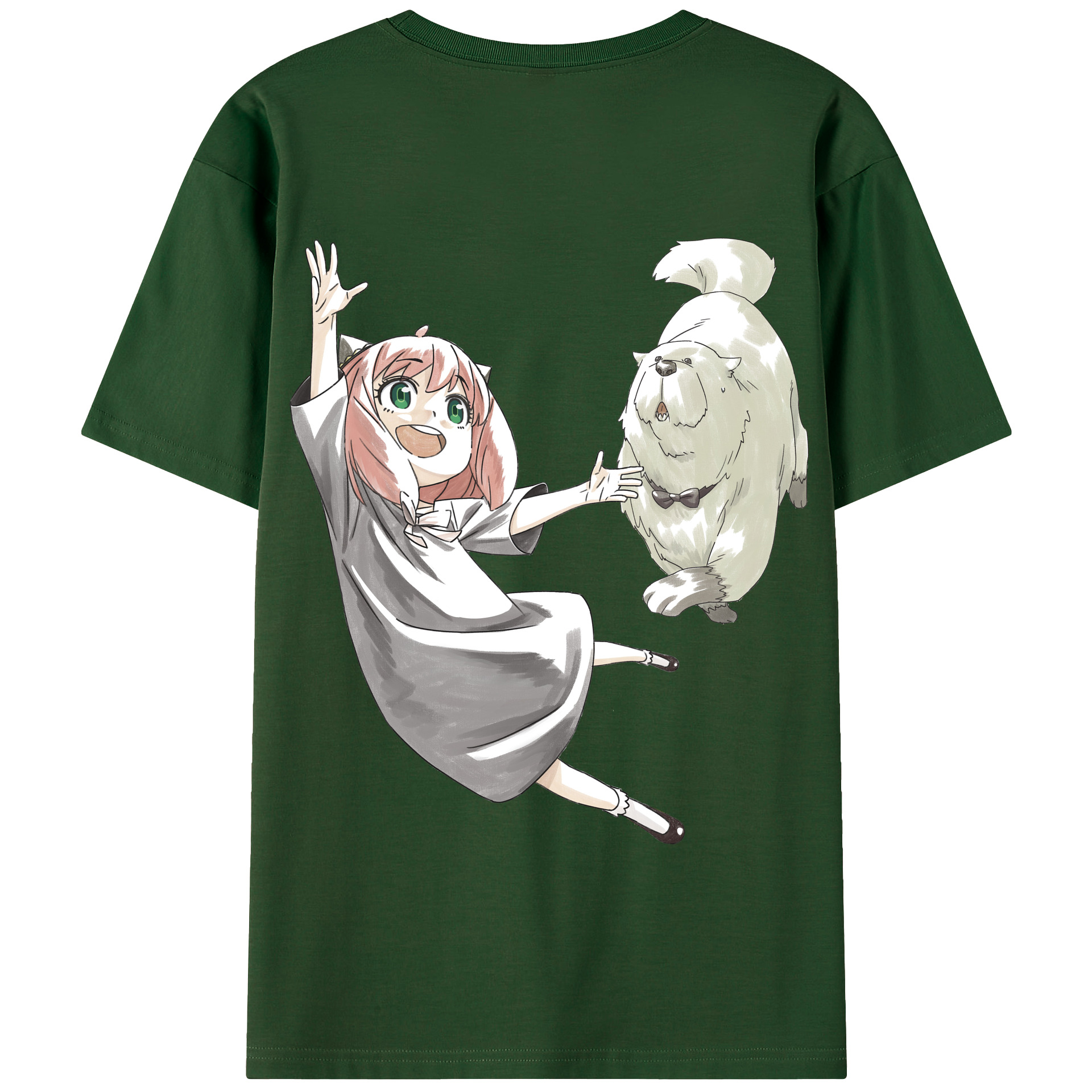 （画像用） SPY×FAMILY间谍家家酒 綿100％半袖Tシャツ（背面プリント）